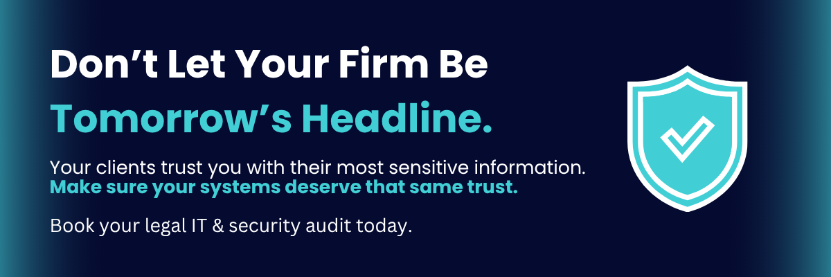 Cyber security risks for law firms