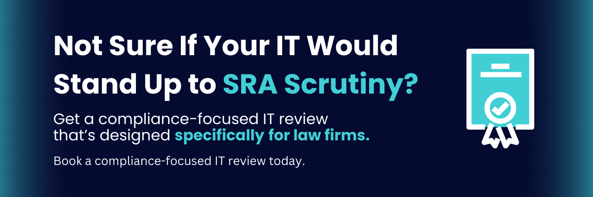 SRA technology standards for law firms