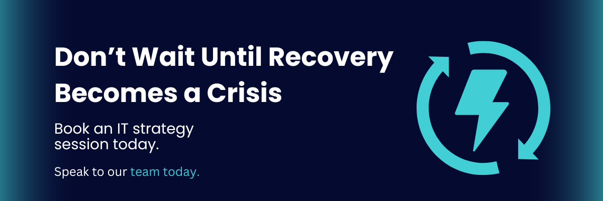 backup vs disaster recovery